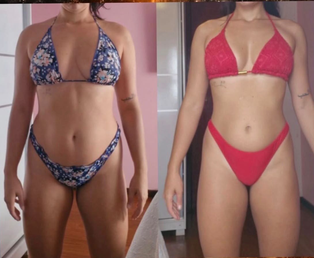 Antes e depois de aluno