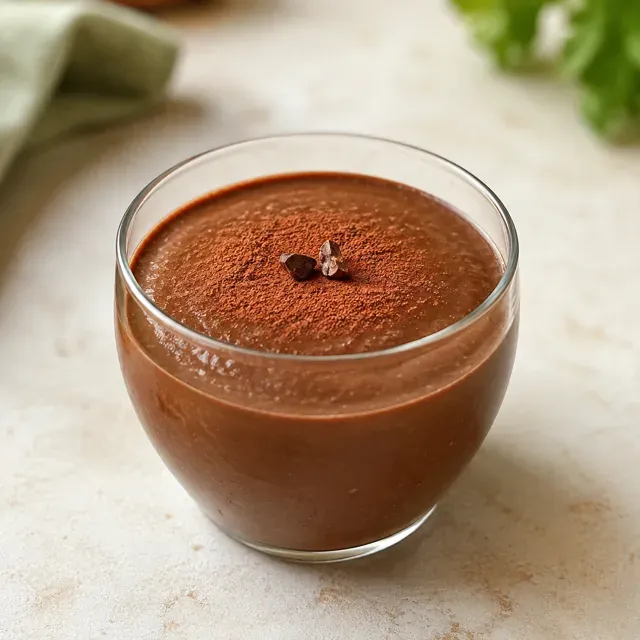 Mousse de Cacau com Abacate